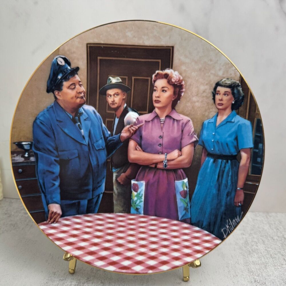 The Hamilton Collection"The Honeymooners" Collectors Plate 1987